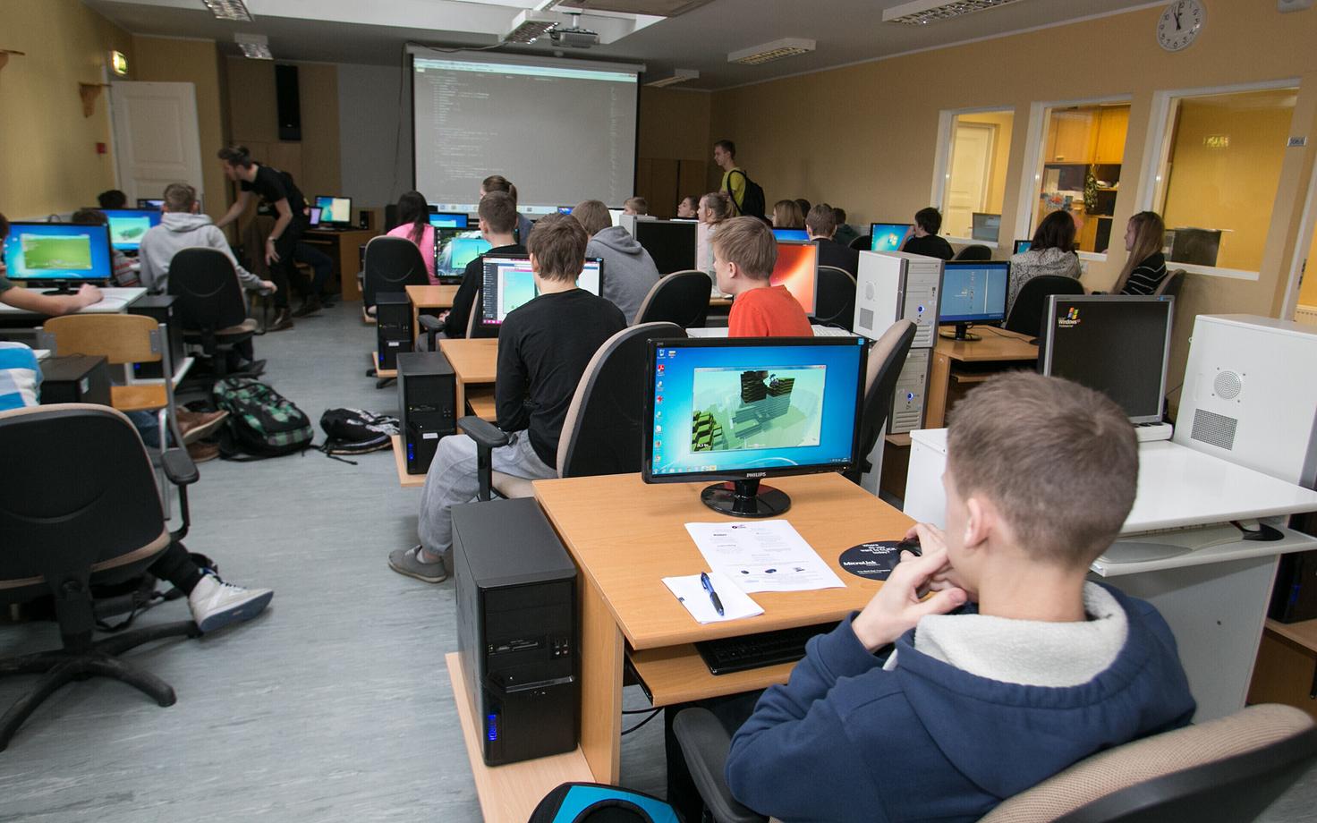 Из-за перерыва в подготовке кадров в Эстонии не хватает преподавателей информатики. Иллюстративная фотография.