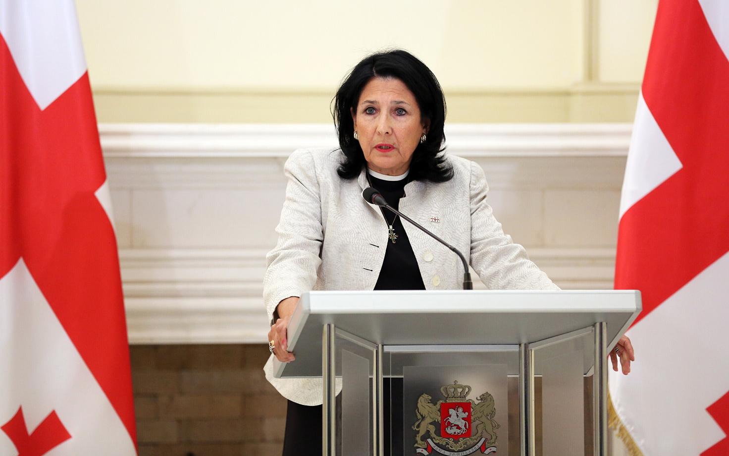 Salome Zurabišvili.