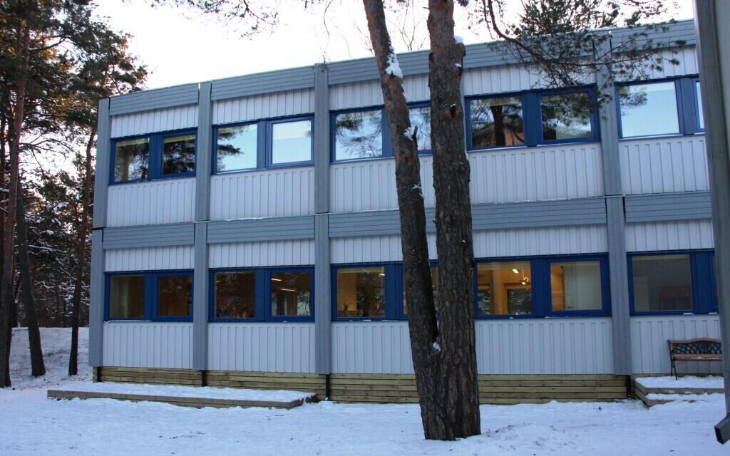 Männimudila lasteaia moodulmaja, mis on nüüdseks koost võetud.