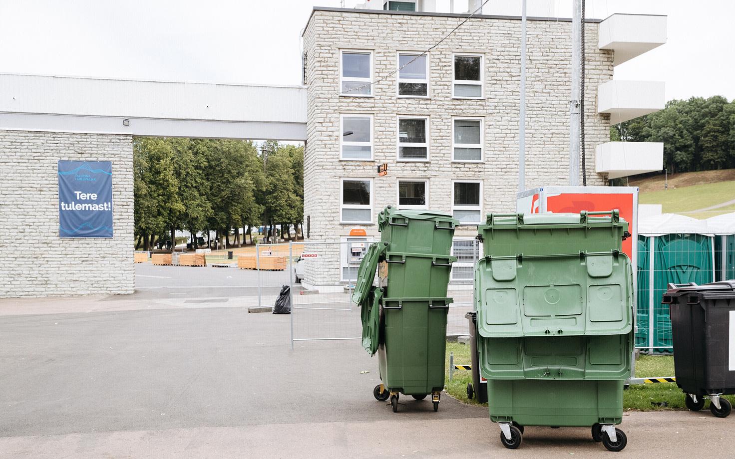 Певческое поле после Праздника песни и танца