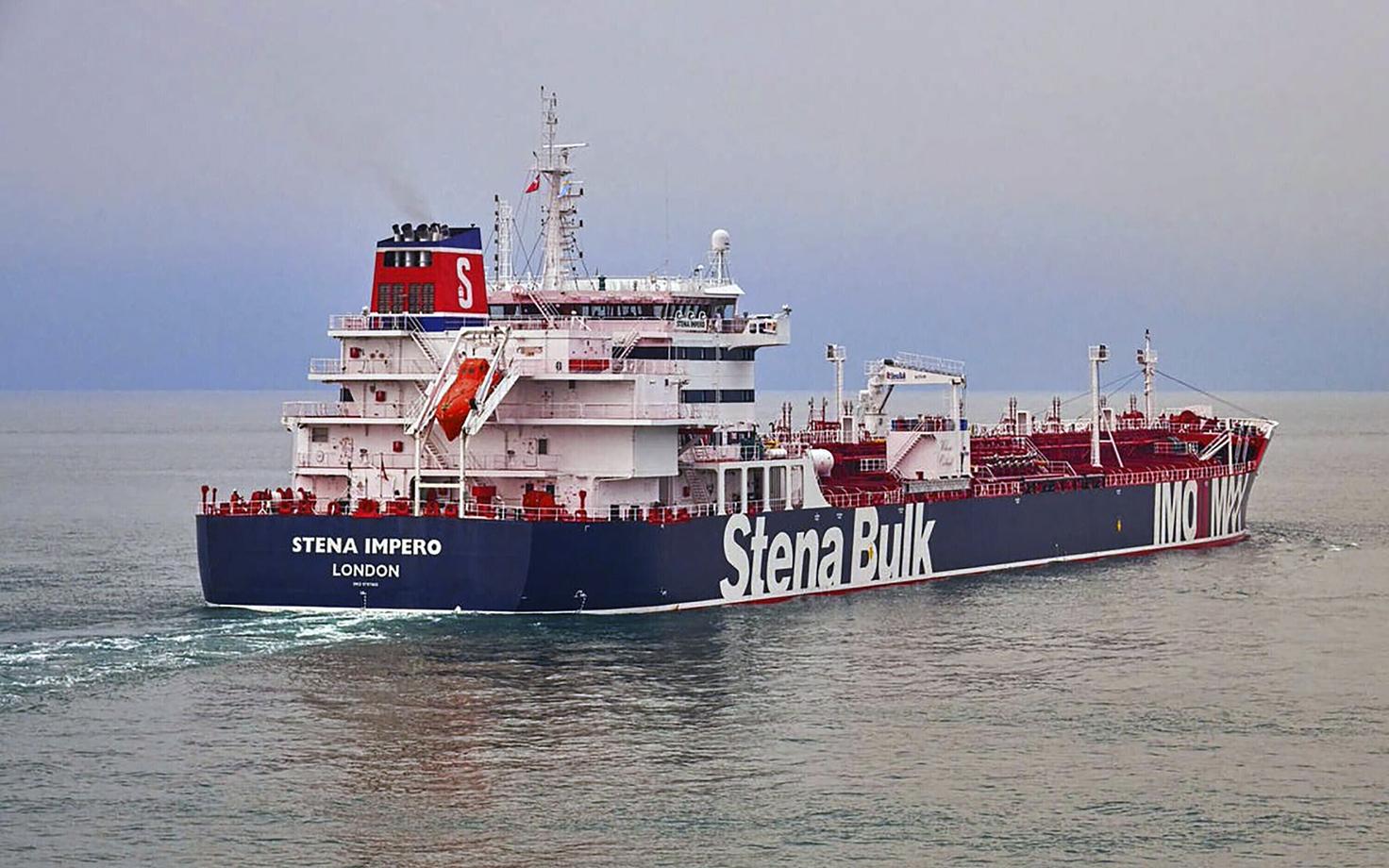 Танкер Stena Impero.