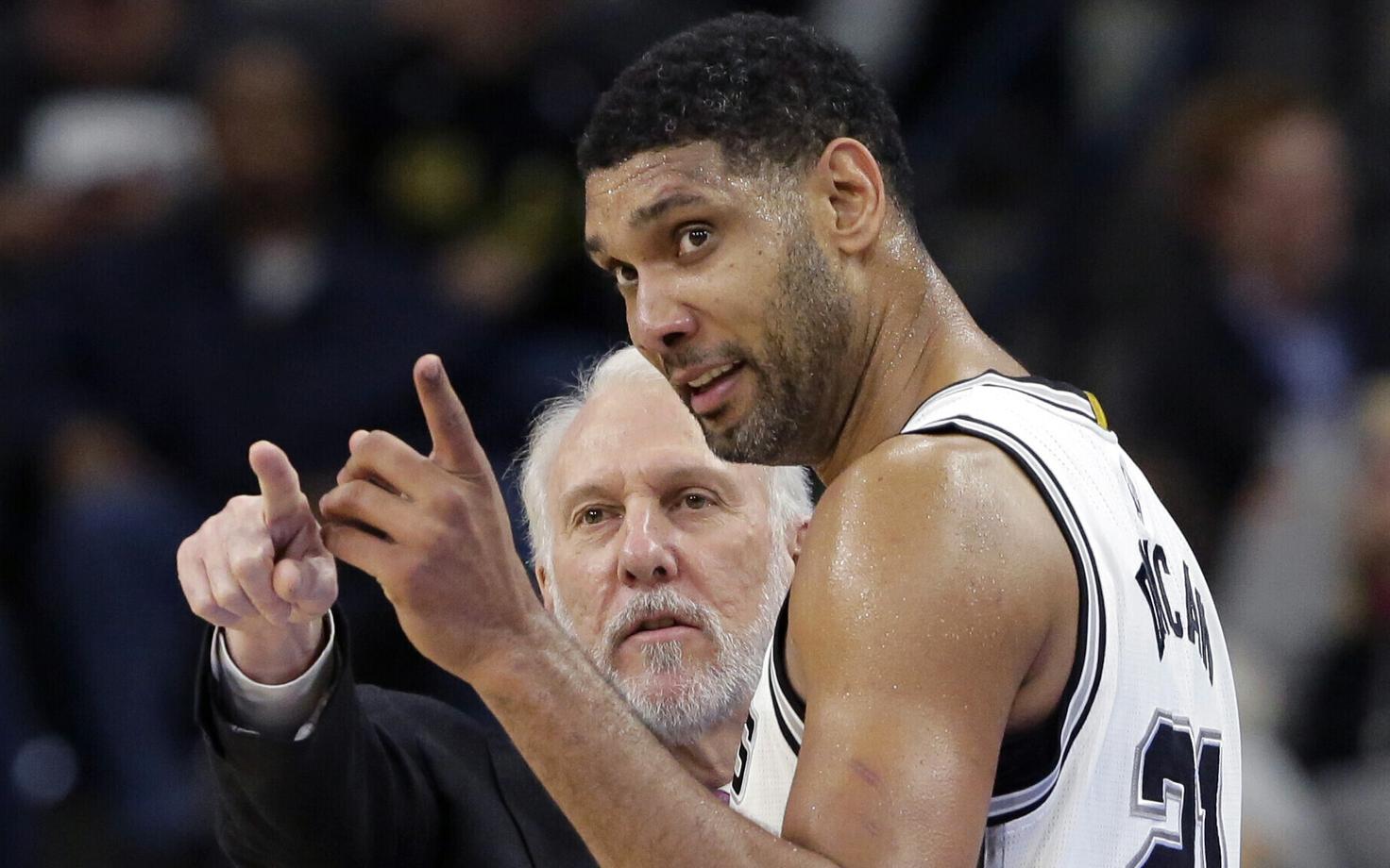 Gregg Popovich ja Tim Duncan