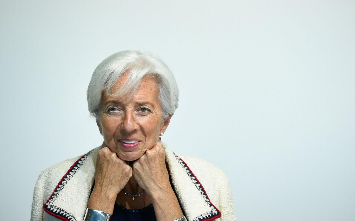 Christine Lagarde.