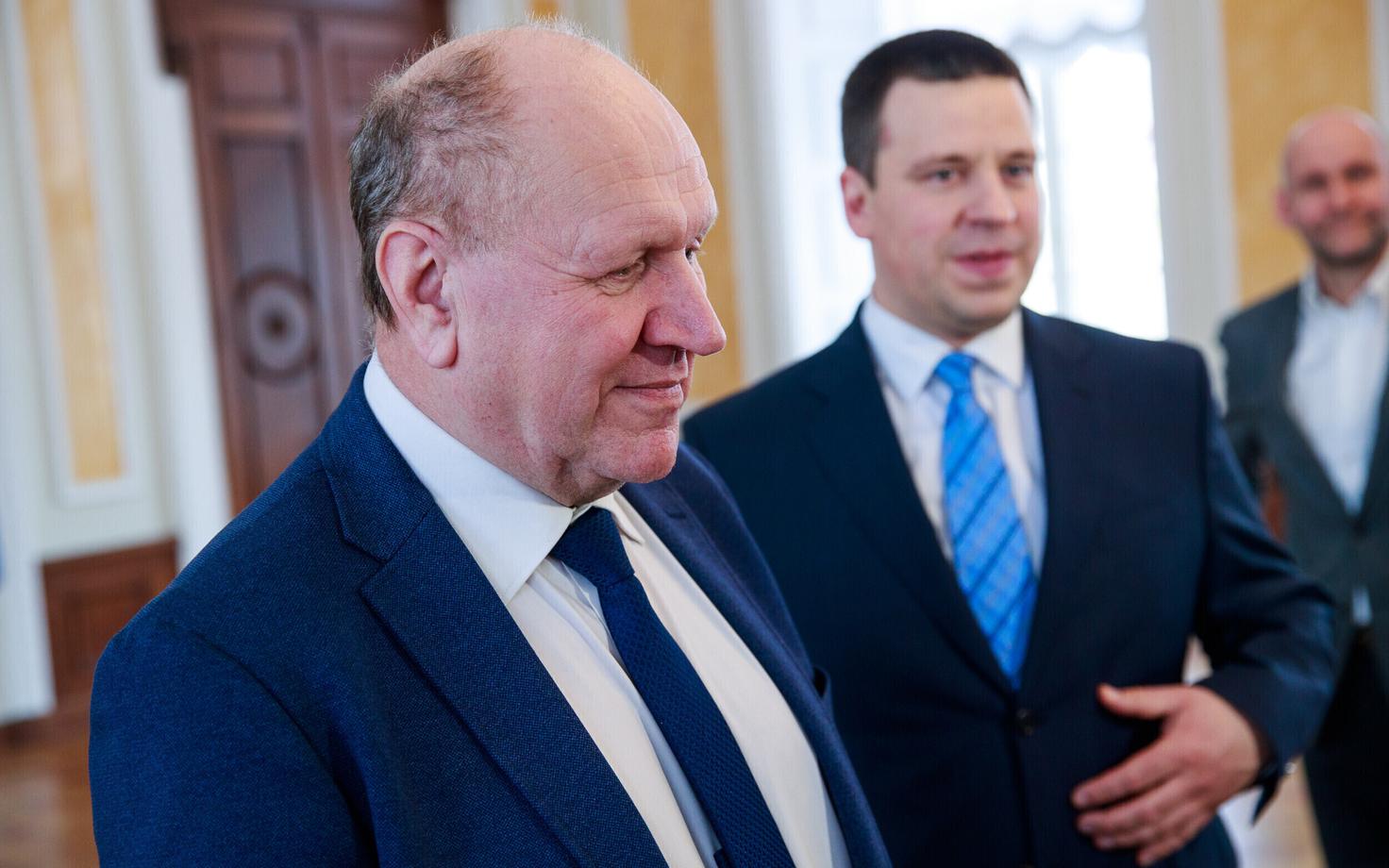 Mart Helme ja Jüri Ratas.