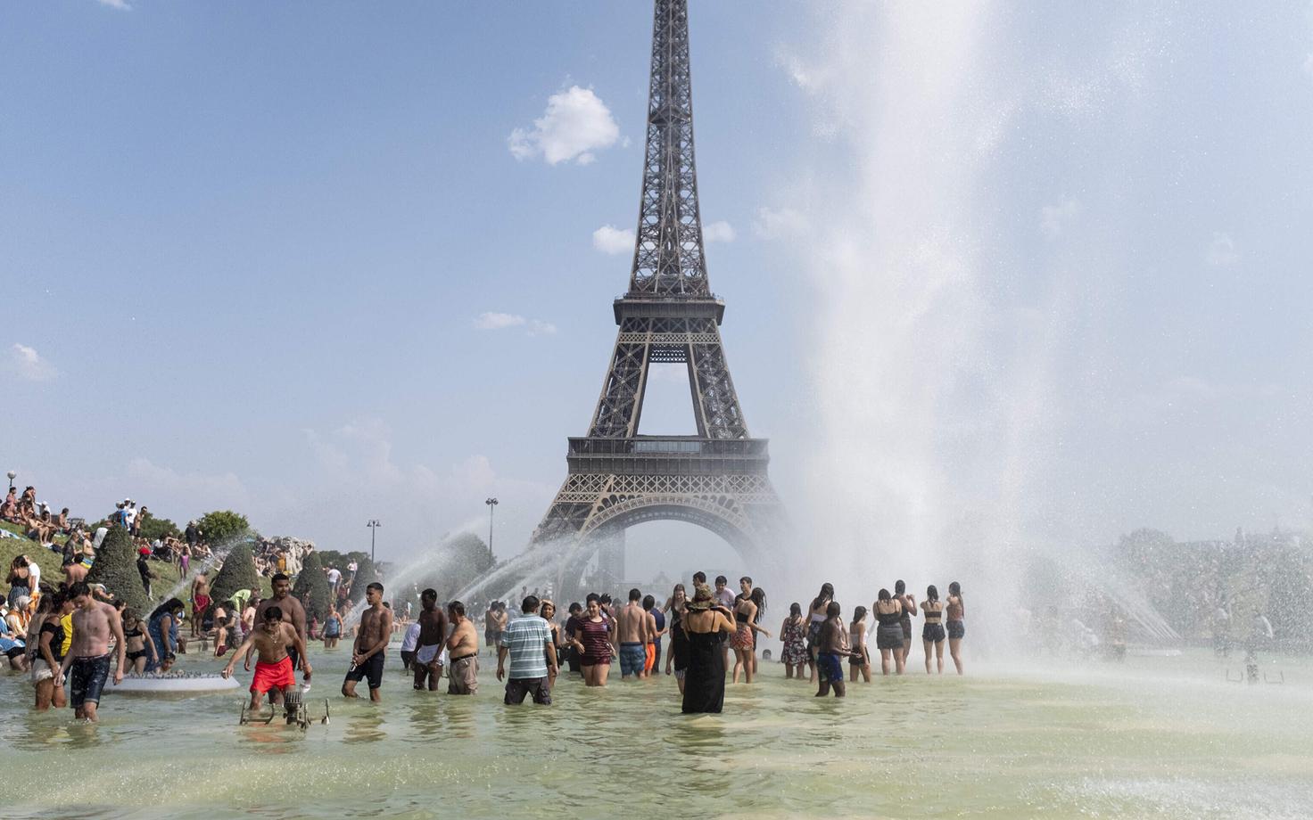 Euroopas said nautida kõrgemaid temperatuure eeskätt selle lääneosa elanikud.
