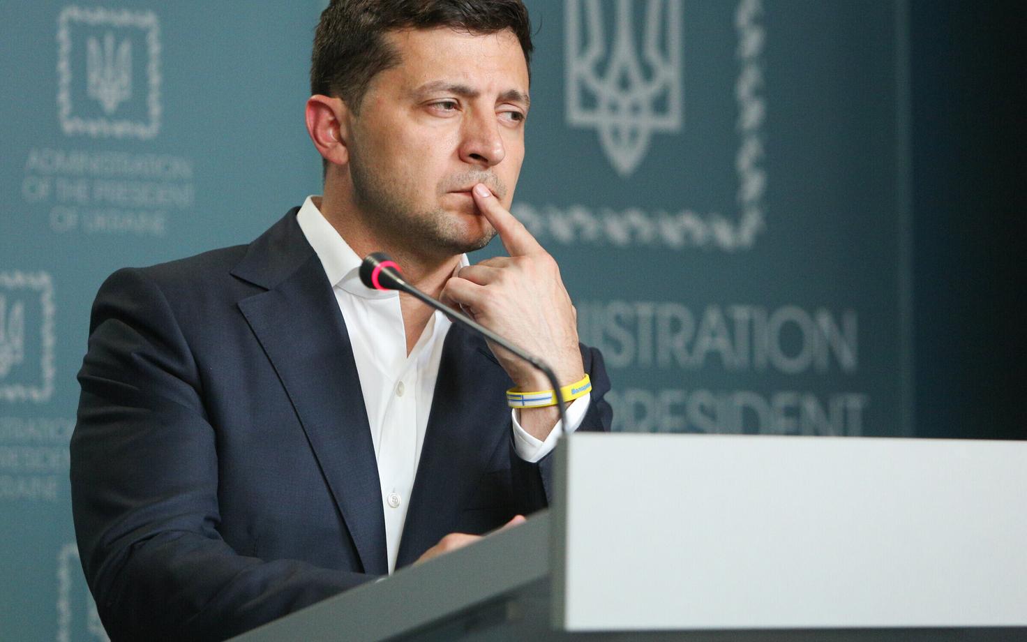 Ukraina president Volodõmõr Zelenski.