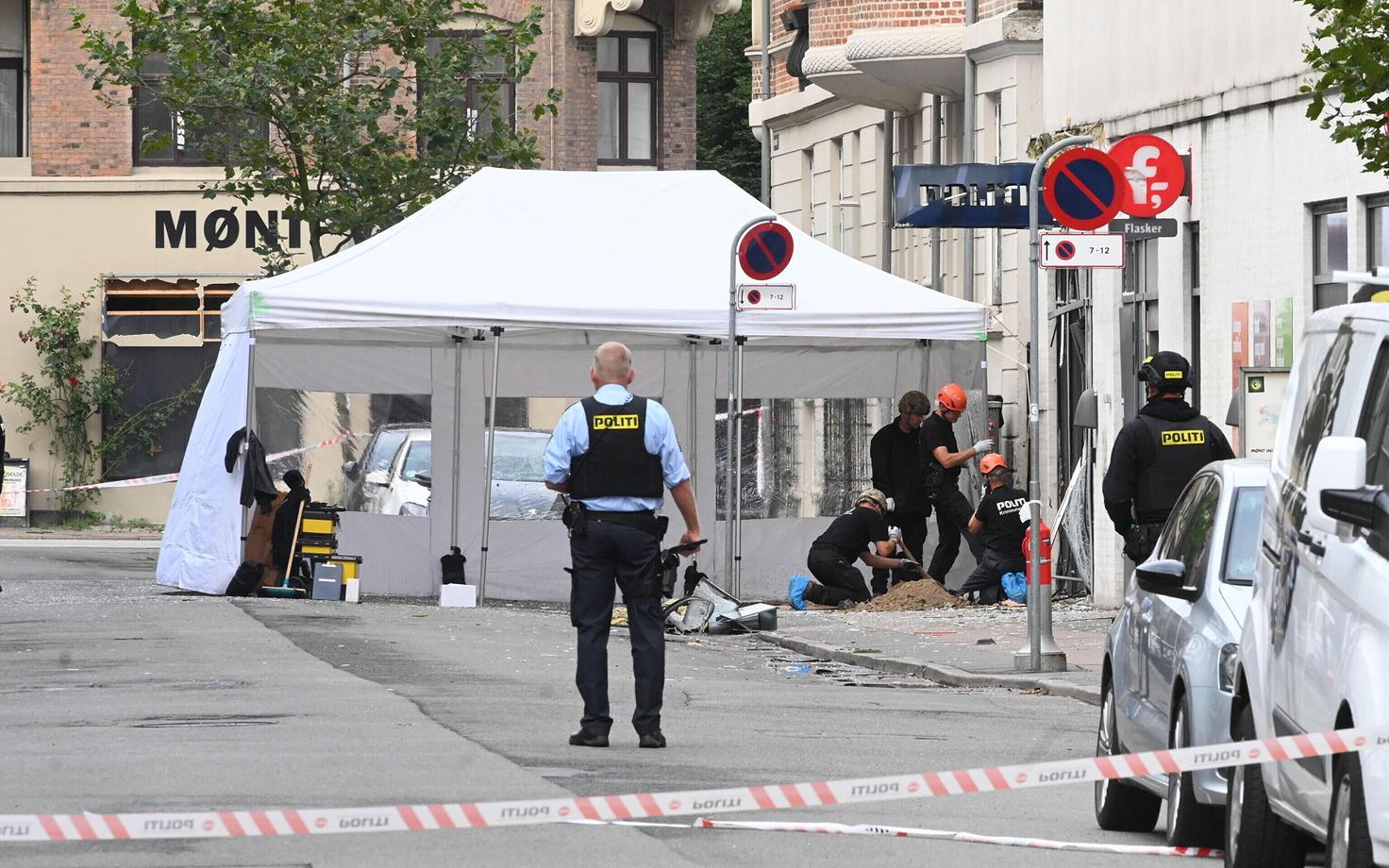 Plahvatus Kopenhaagenis.