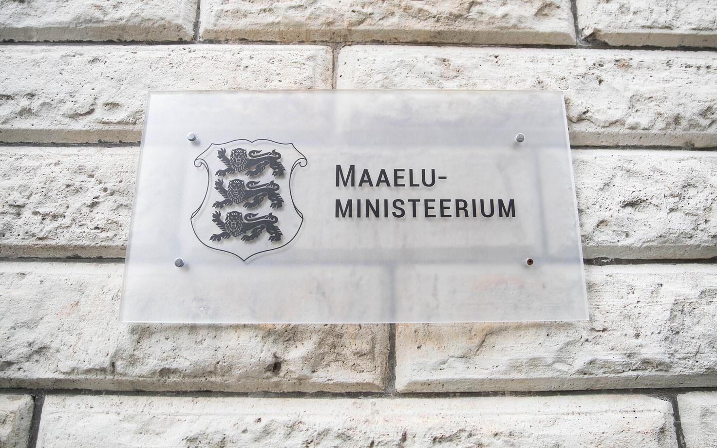 Maaeluministeerium.