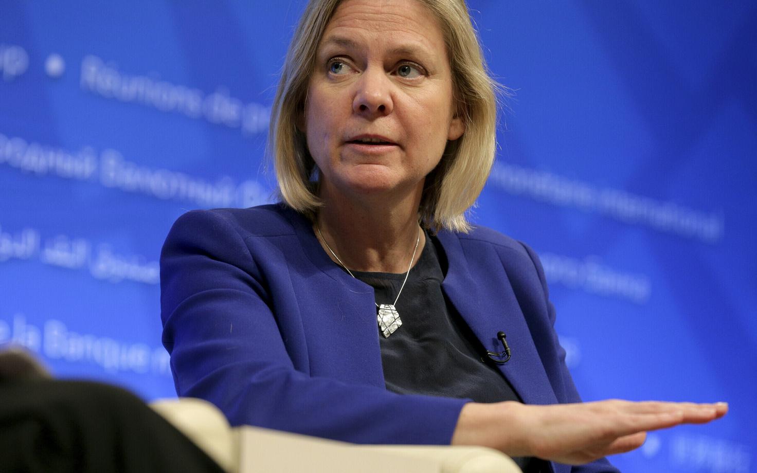 Rootsi rahandusminister Magdalena Andersson