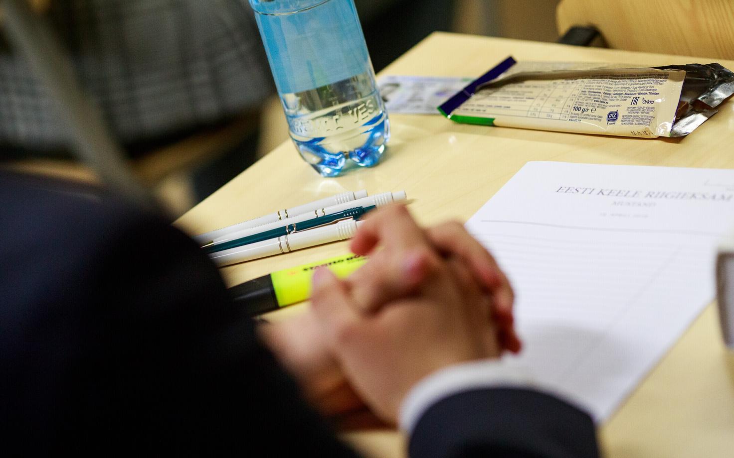 Eesti keele riigieksam.