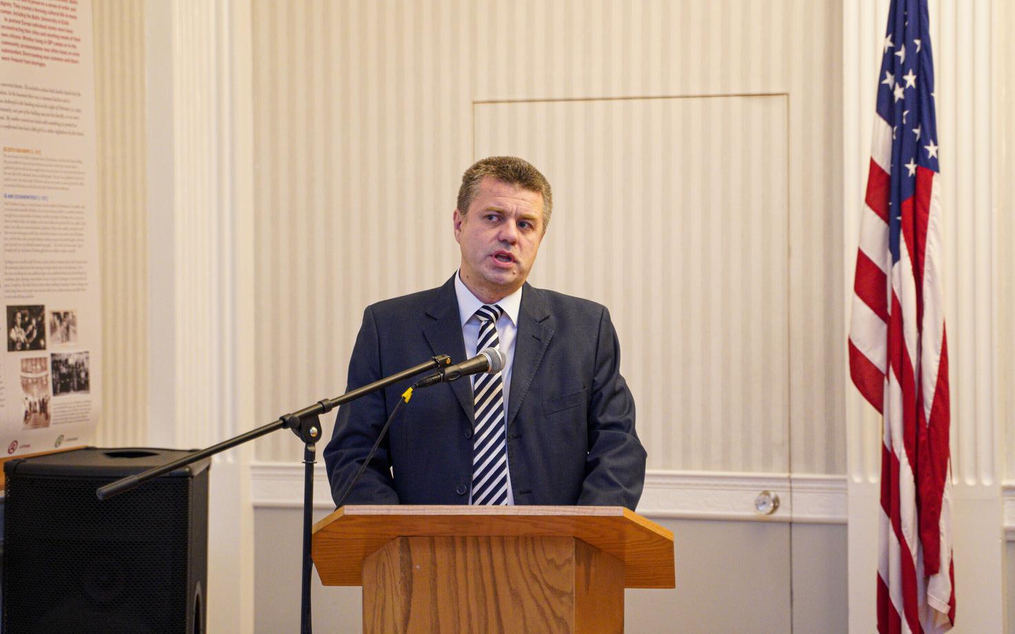 Urmas Reinsalu New Yorgis Eesti Majas.