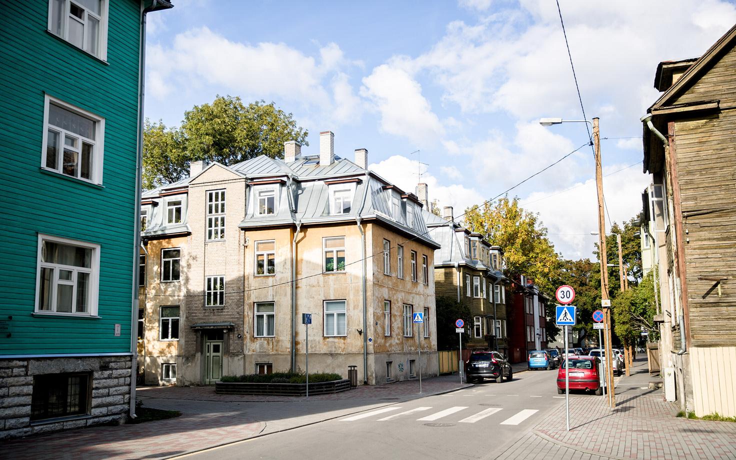 Apartments in Tallinn's Kalamaja district.