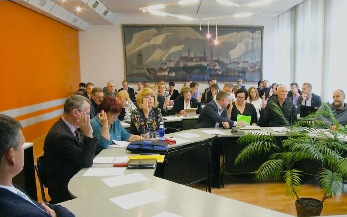 Нарвское горсобрание.