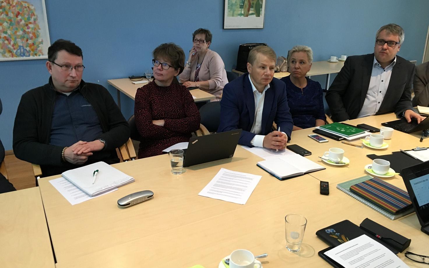 Meeting of the council of the Estonian Chamber of Agriculture and Commerce