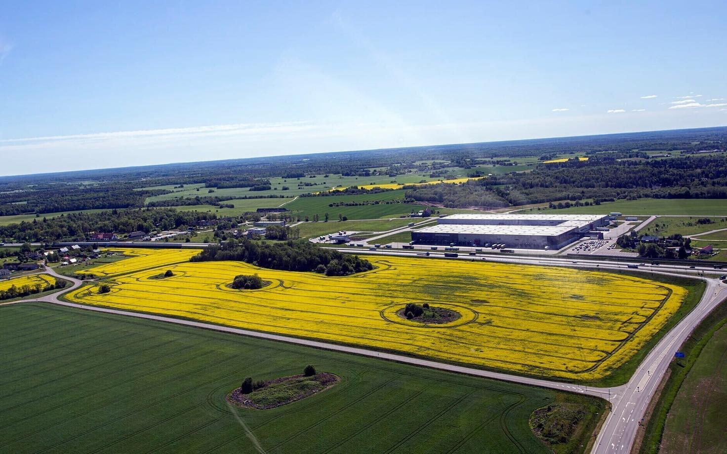 Põlluvälja property in the village of Külma, site of the proposed IKEA store.