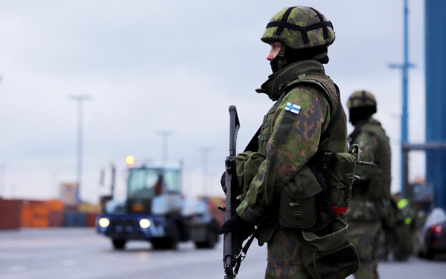 Финские военные. Иллюстративное фото.