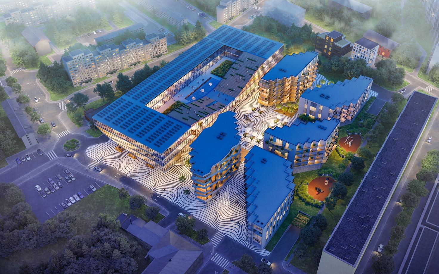 KOKO Architects designs for the Central Market renovation.