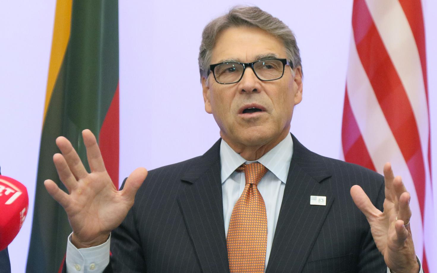 USA energiaminister Rick Perry Leedus.
