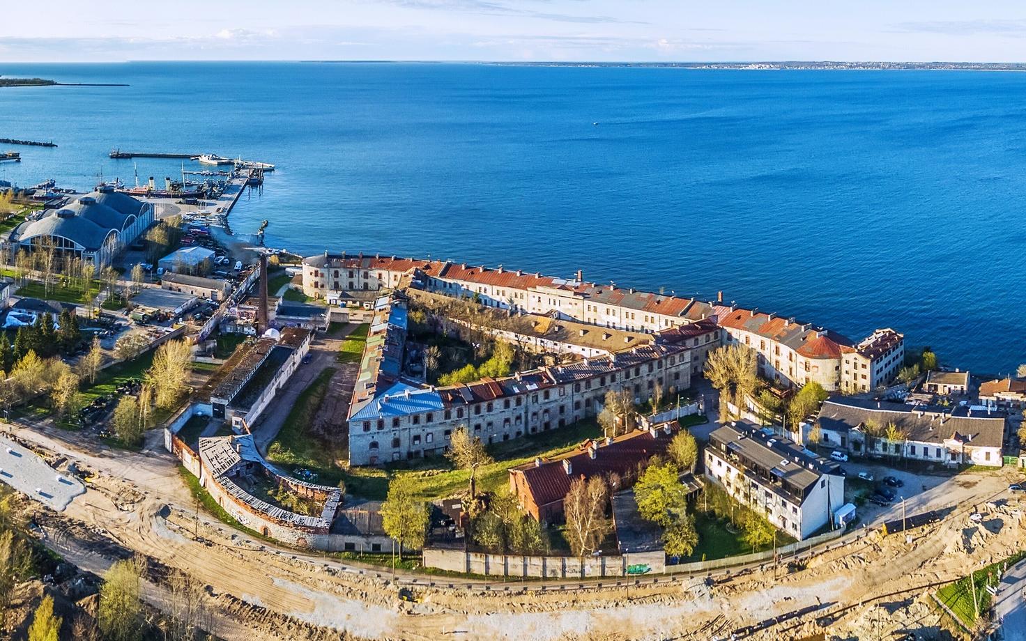 The Patarei complex is located adjacent to the popular Seaplane Harbour.