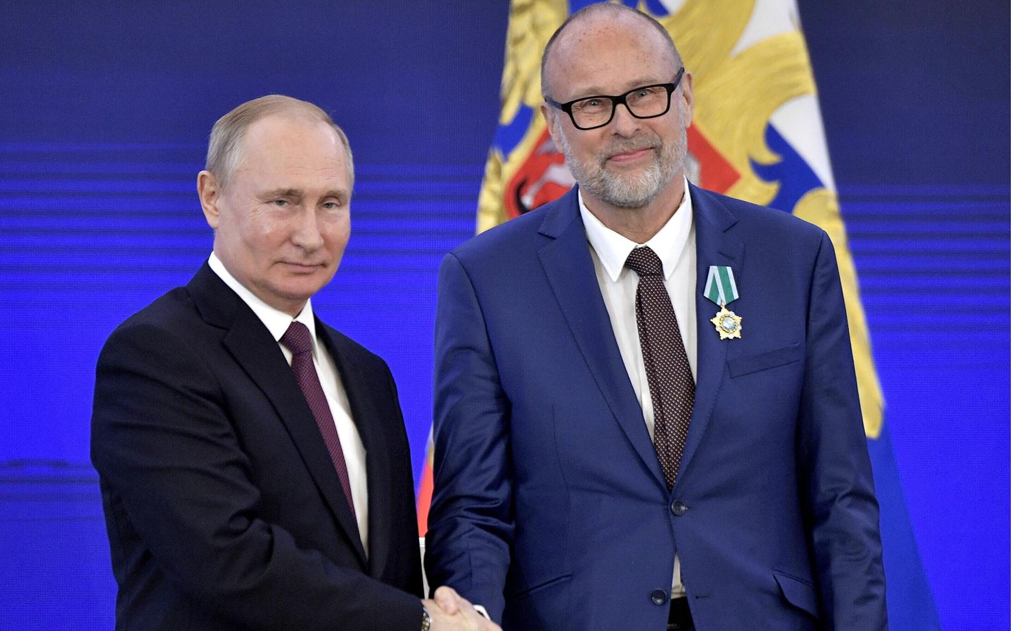 Vladimir Putin ja Rein Müllerson.