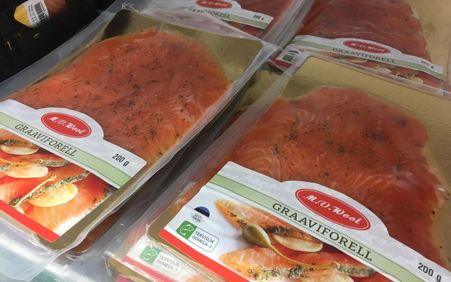 M.V. Wooli graaviforell, mis oktoobris kauplustest tagasi kutsuti.