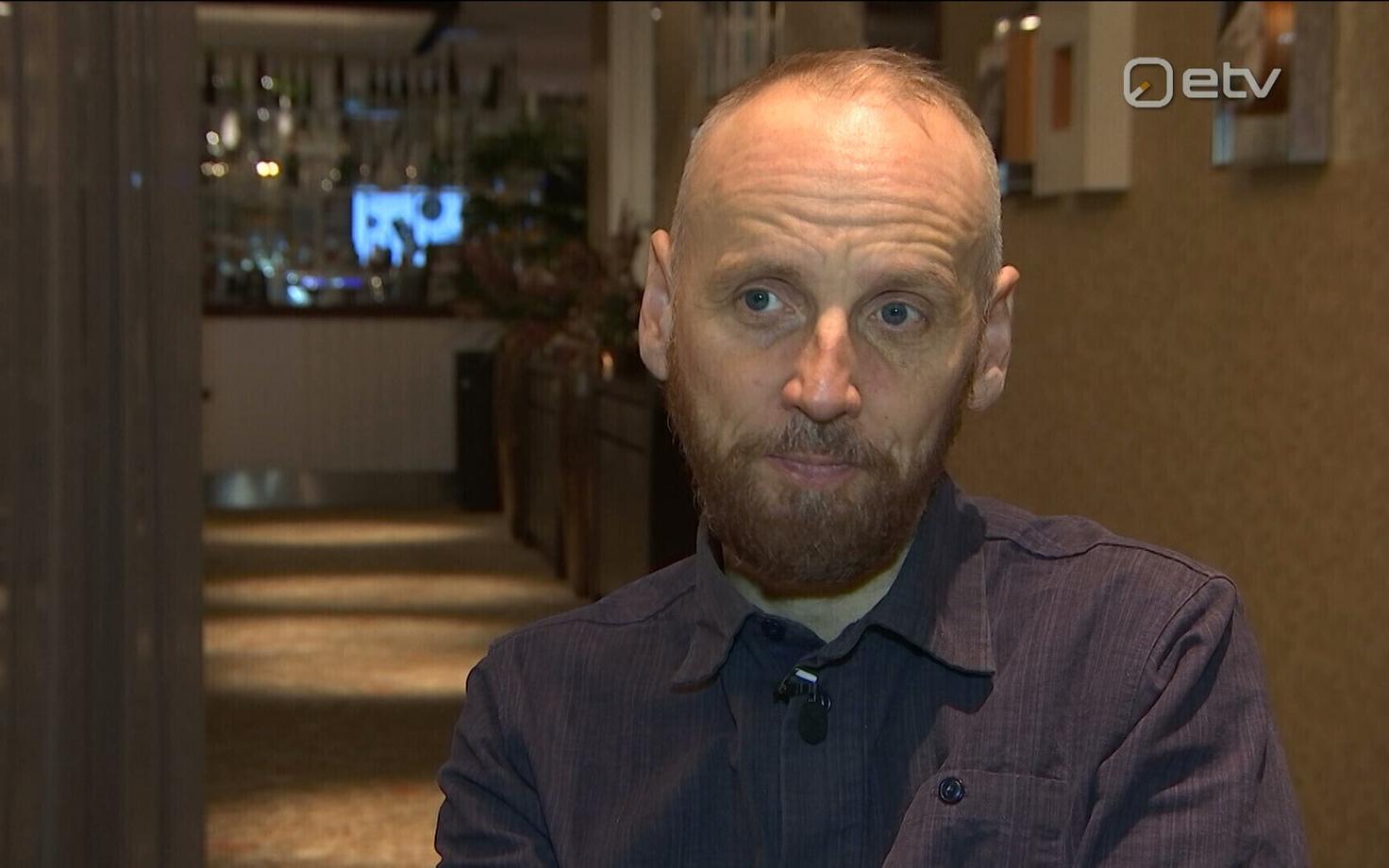 Ewen Bremner on Monday's edition of Ringvaade.