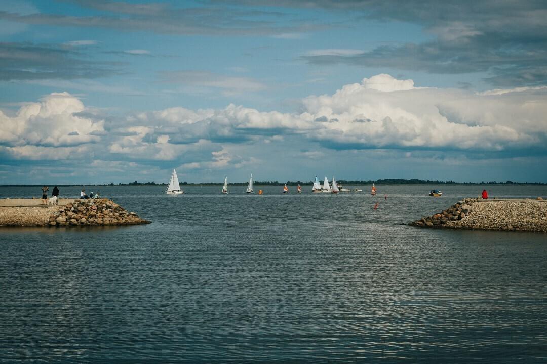 Чудское озеро.