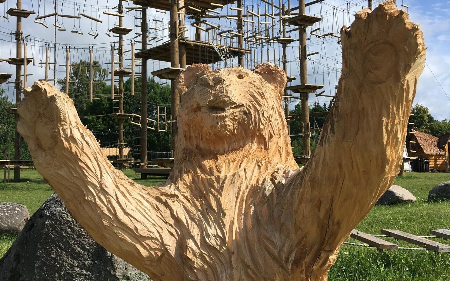 Деревня викингов.