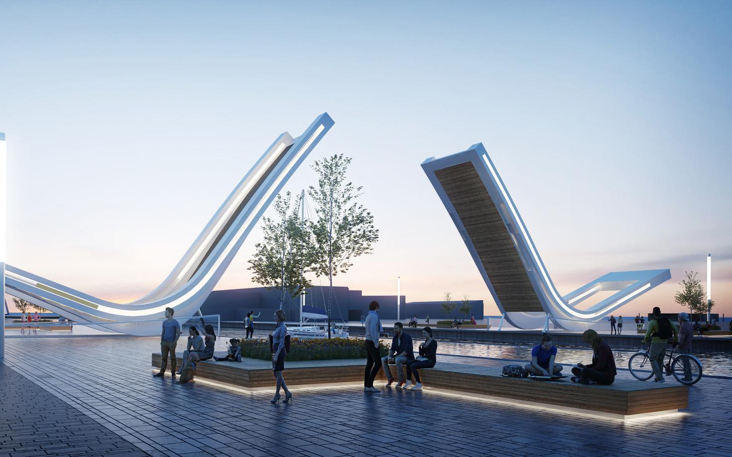 Vanasadama silla ideekonkursi võidutöö.