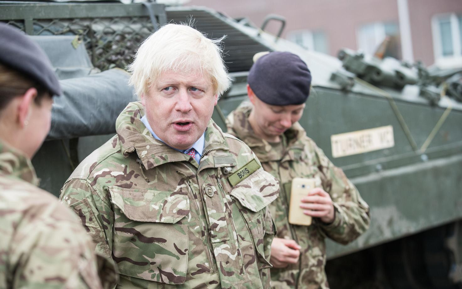 Boris Johnson Tapal 2017. aastal välisministrina.