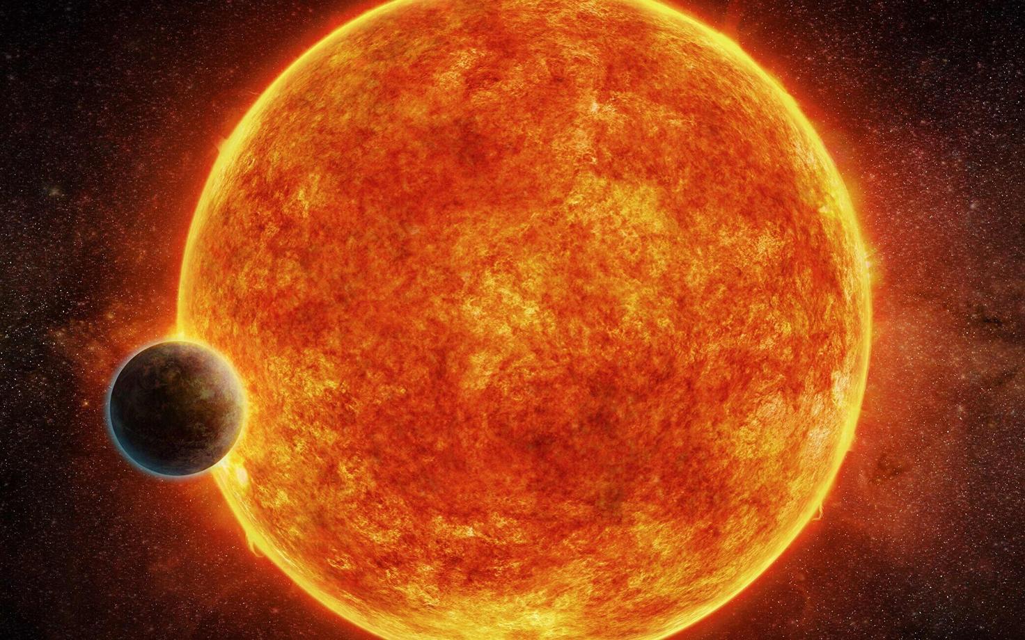 Eksoplaneet kunstniku nägemuses.