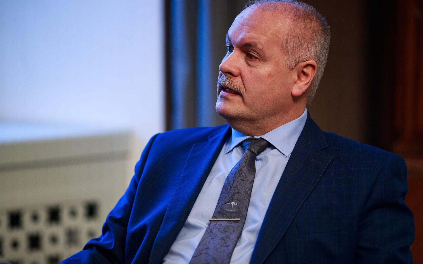 Хенн Пыллуаас занимает должность спикера Рийгикогу с апреля 2019 года.