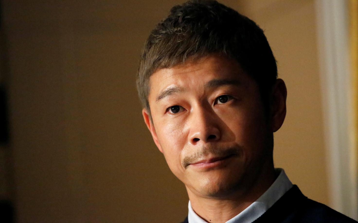 Jaapani miljardär Yusaku Maezawa.