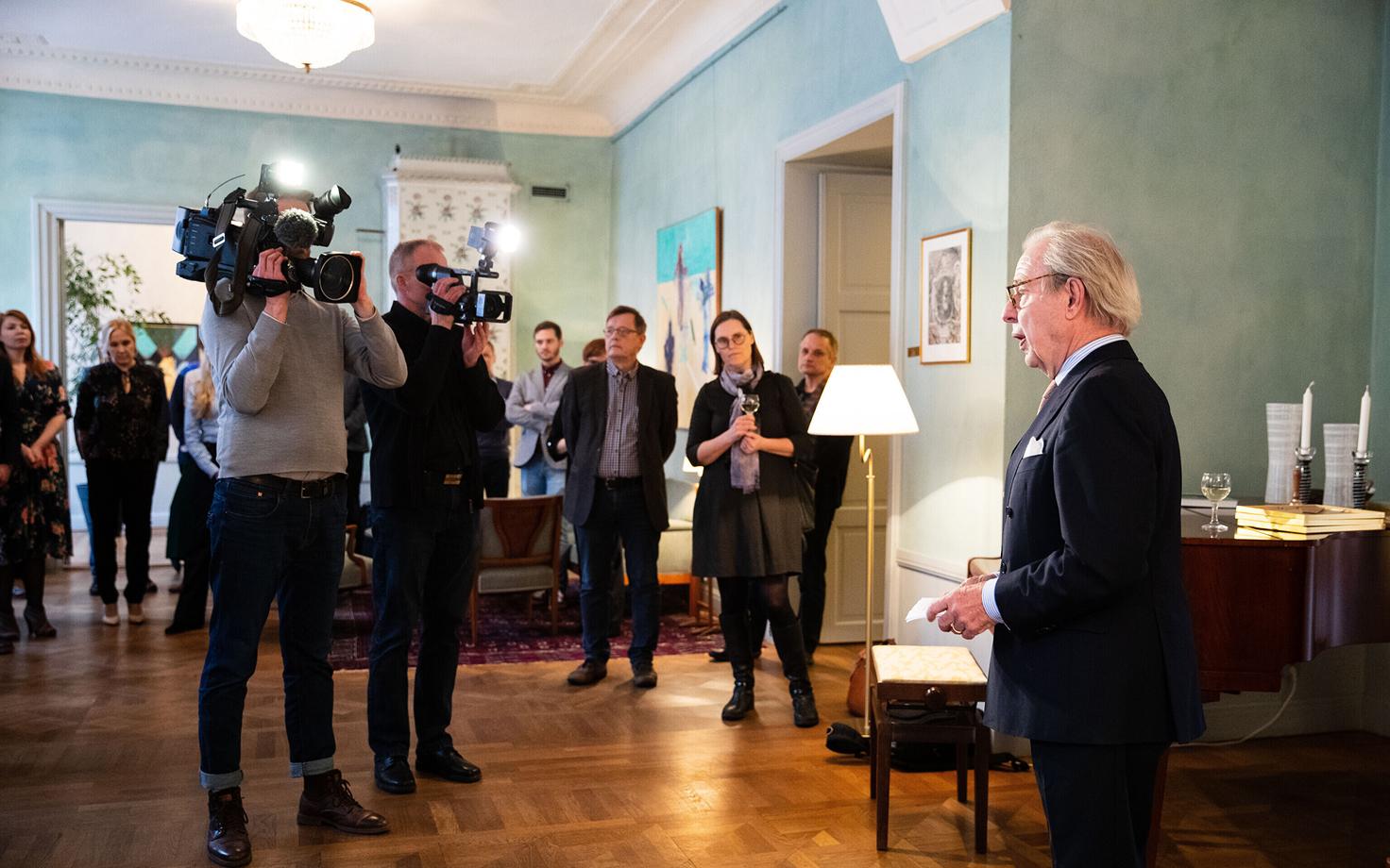 Вручение премии Боньера в 2018 году.