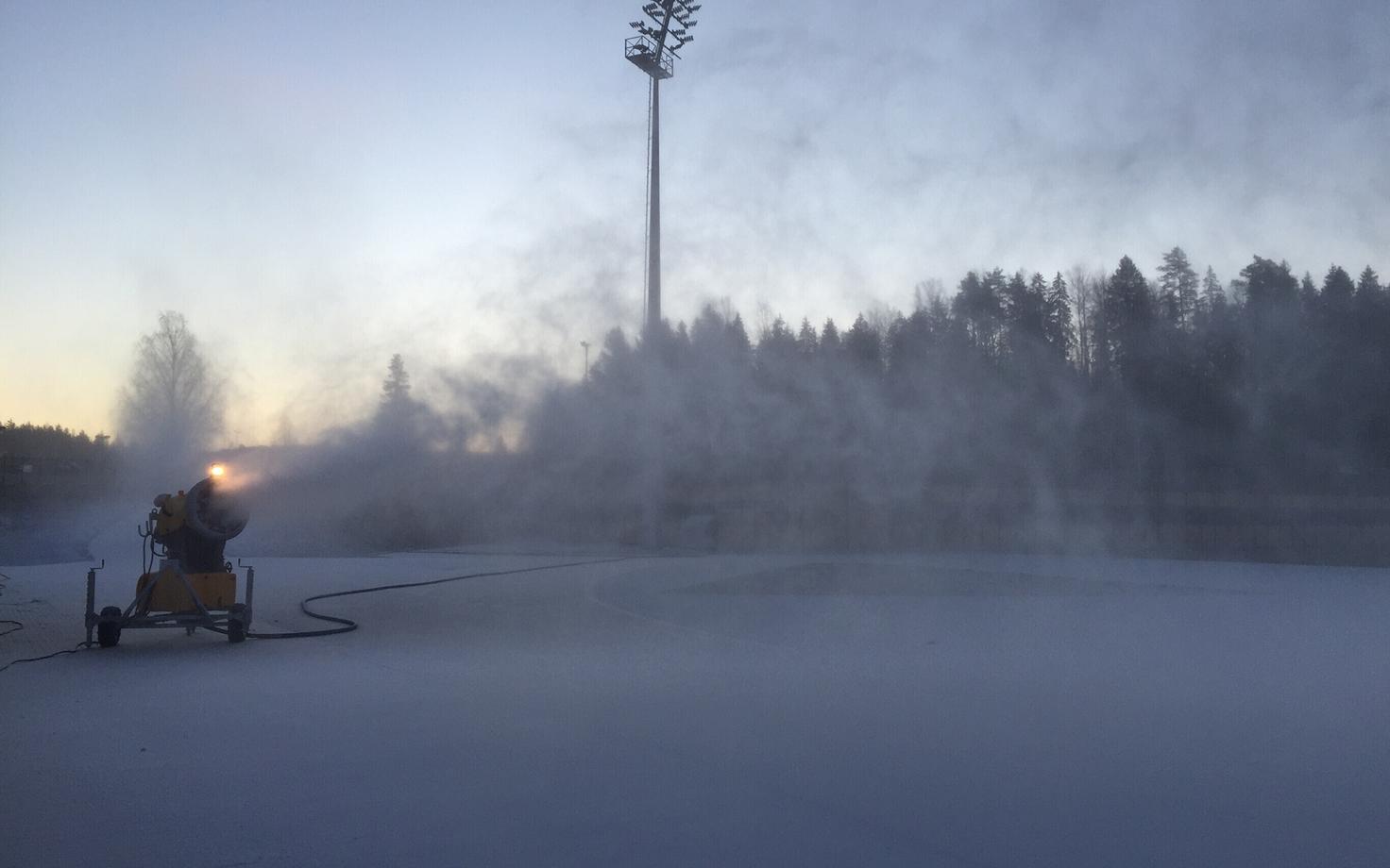 Tehvandi spordikeskus 4. veebruari varahommikul