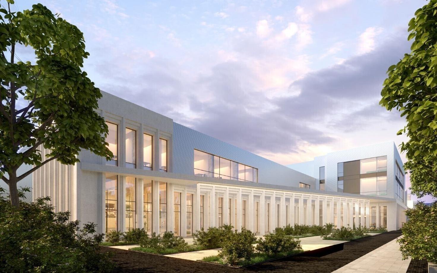 Эскизный проект спортивного центра