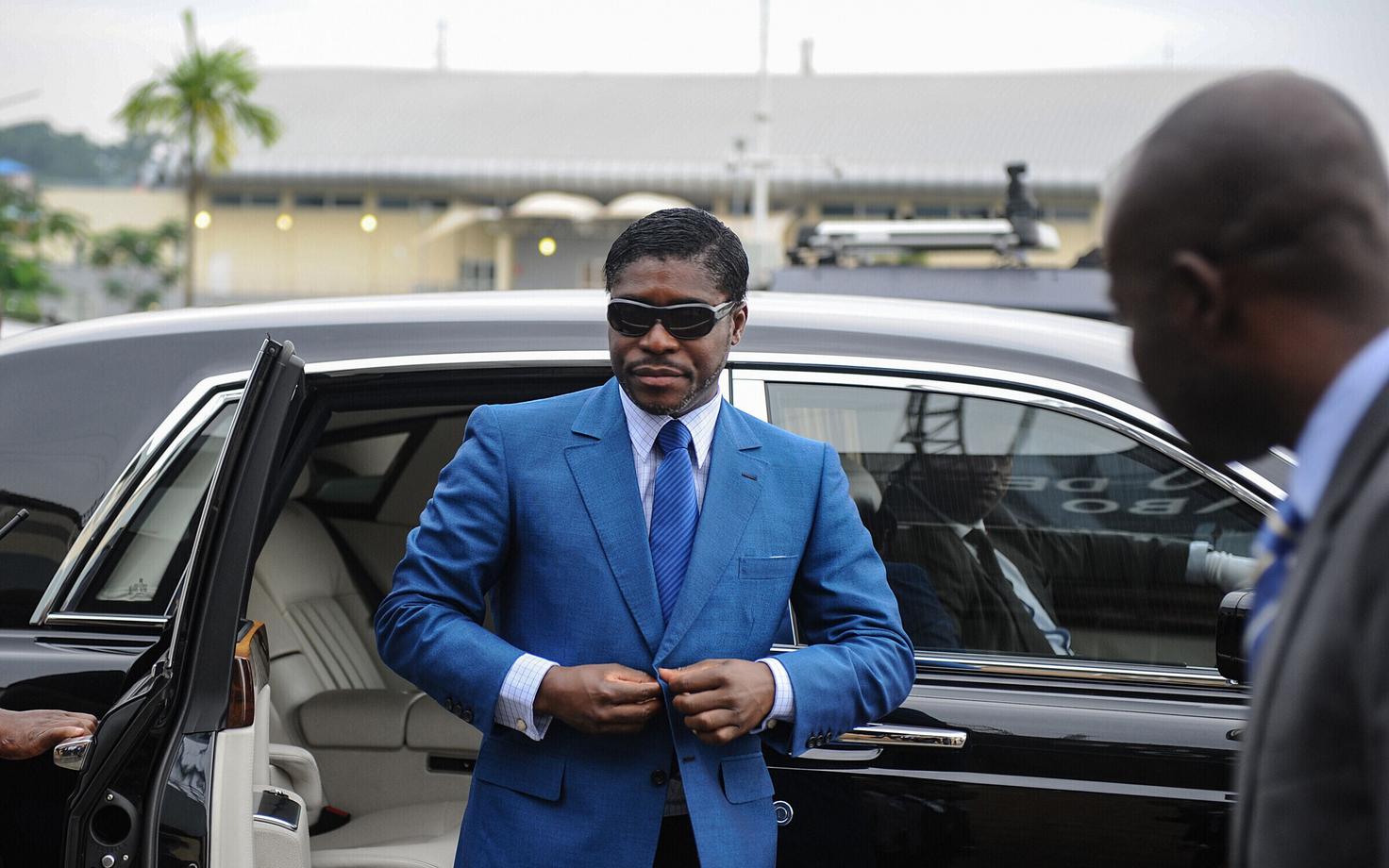 Evkatoriaal-Guinea presidendi poeg Teodorin Obiang.