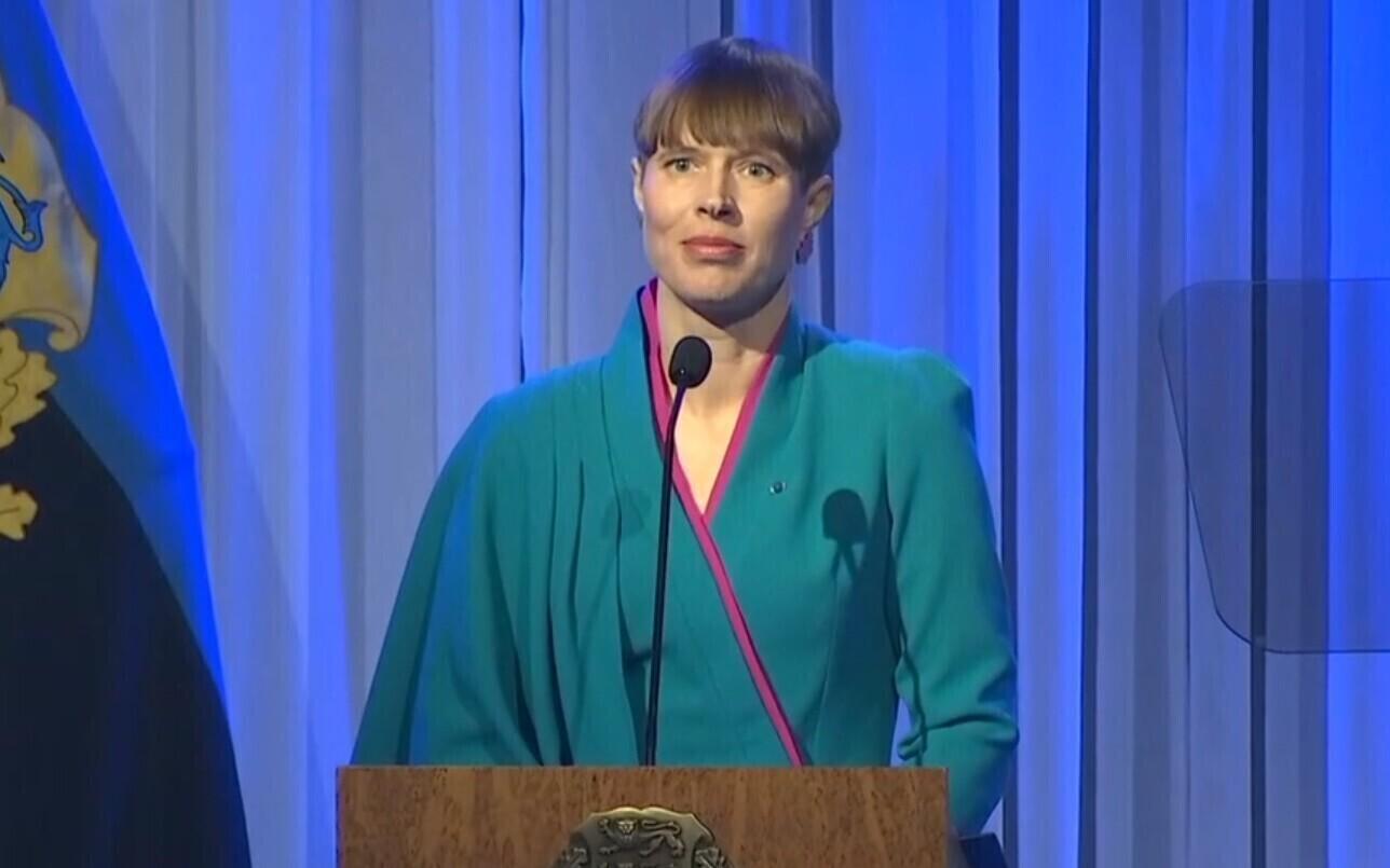 President Kersti Kaljulaid.