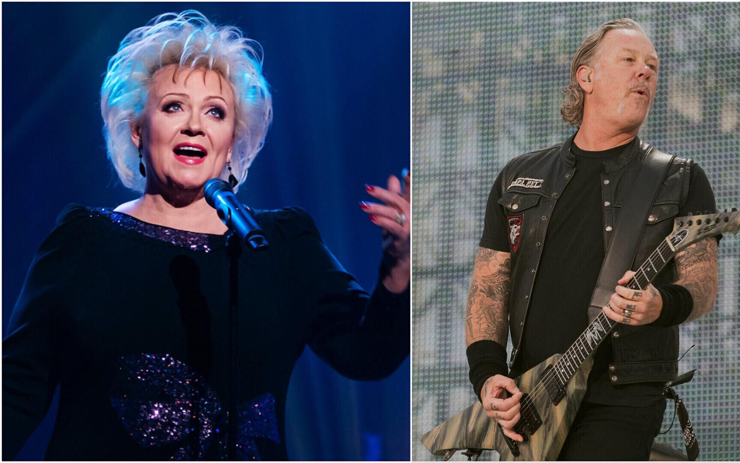 Анне Вески исполнила песню группы Metallica