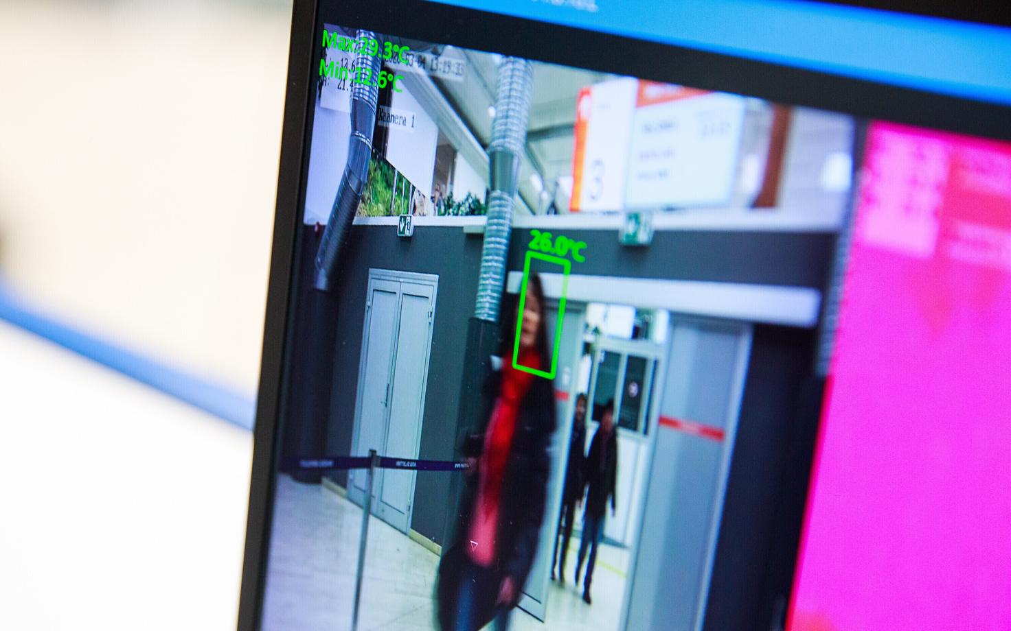 Thermal cameras at Port of Tallinn.