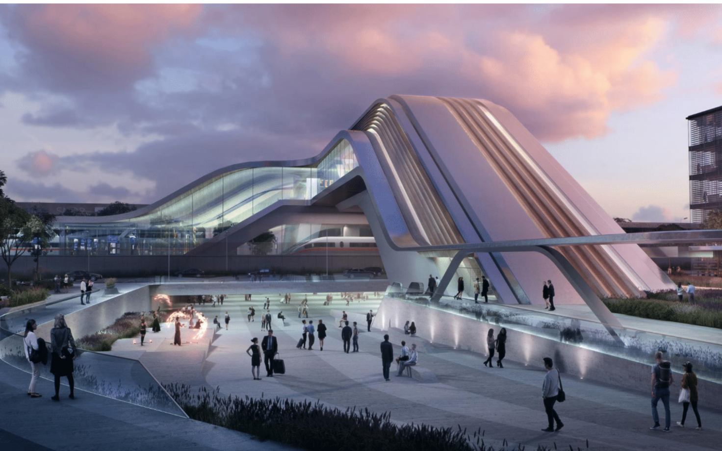 Проект терминала Rail Baltic в столичном районе Юлемисте.