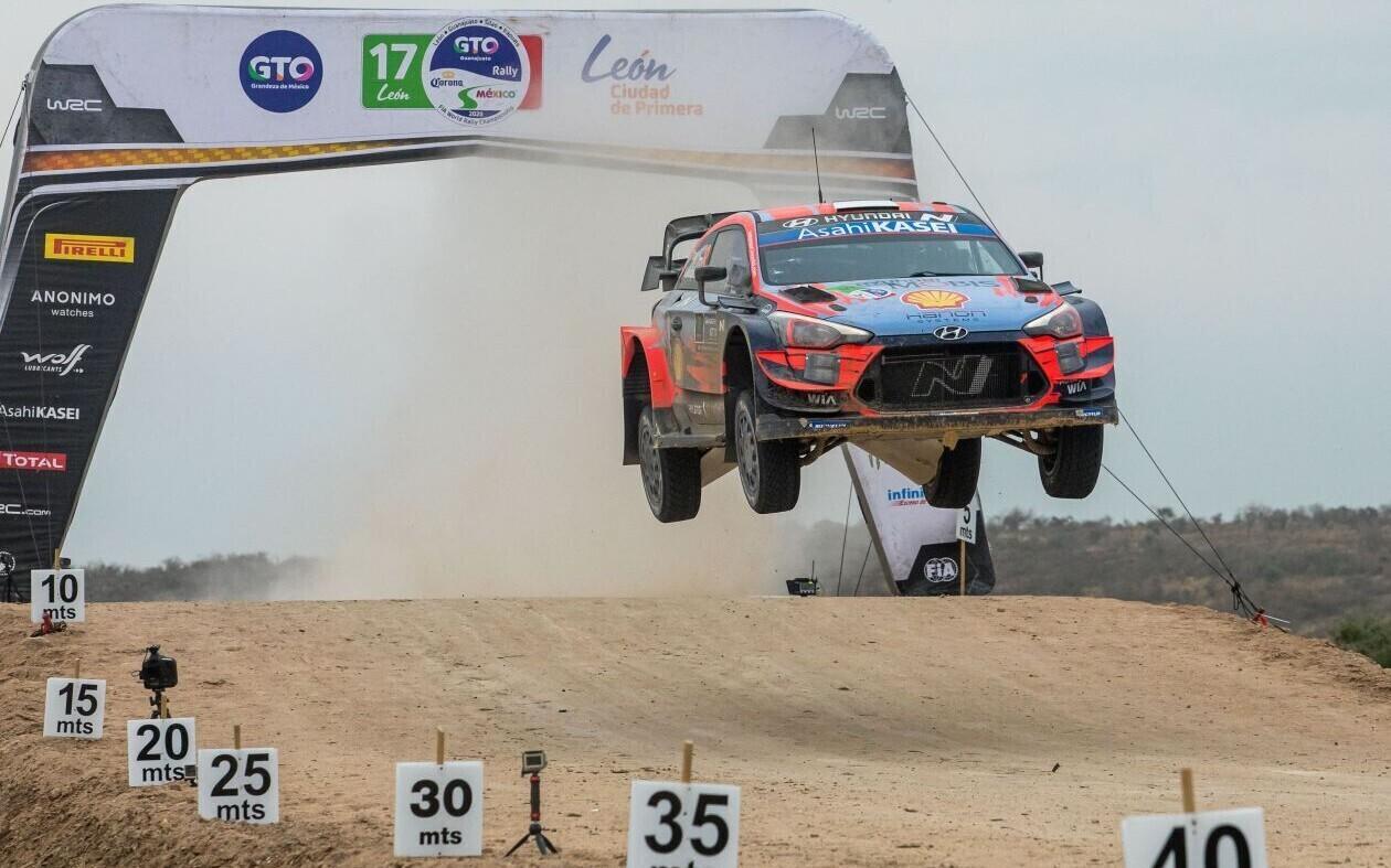 Ott Tänak, Martin Järveoja at Rally Mexico