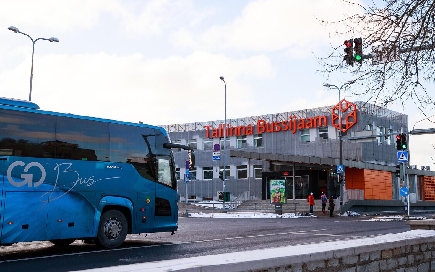 Tallinn Bus Station.