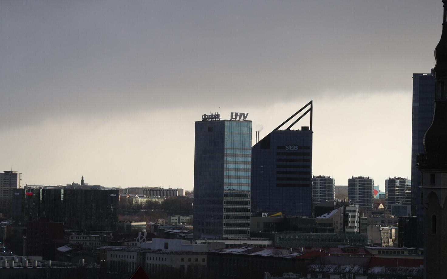 Деловой центр Таллинна. Иллюстративная фотография.