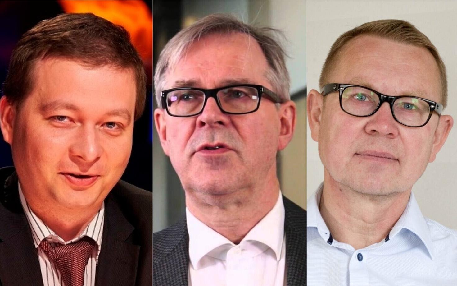 Эспак, Хыбемяги и Трасберг.