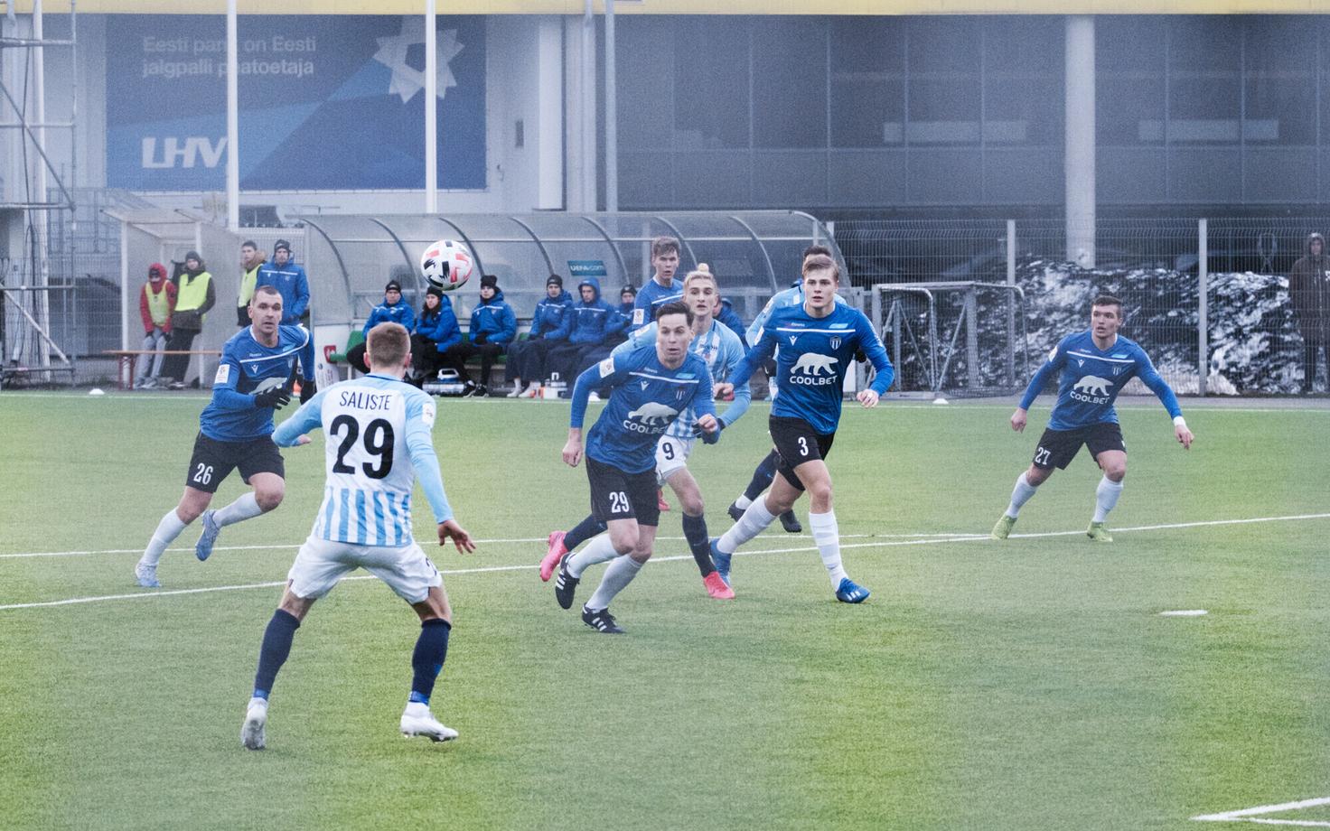 Premium liiga kohtumine 7. märtsil JK Tallinna Kalev ja Paide Linnameeskonna vahel