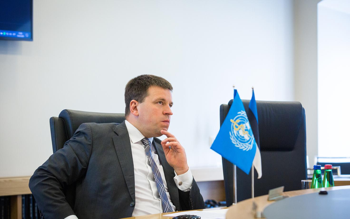 Prime Minister Jüri Ratas.