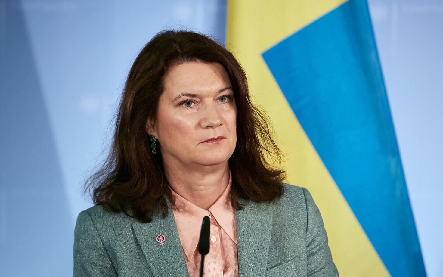 Rootsi välisminister Ann Linde.