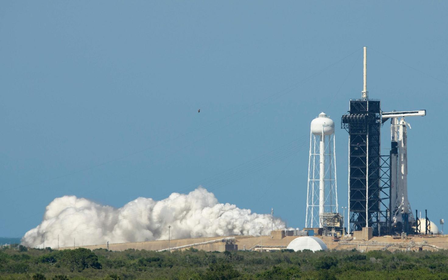 SpaceX Falcon 9 testimine Floridas.