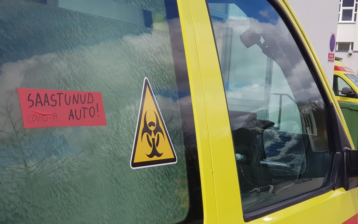 Koroonapatsientide transpordiks mõeldud sõiduk